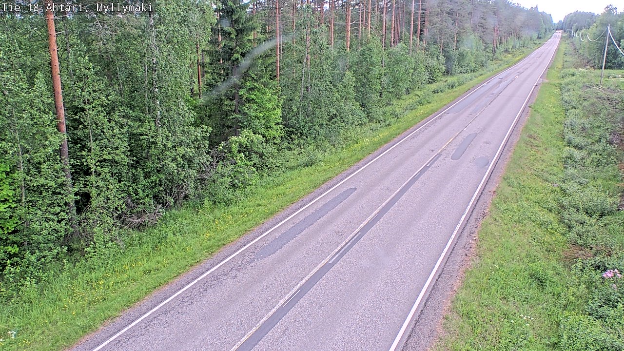 Kelikamerat Kuva Tie 18 Ähtäri, Myllymäki, Ähtäri, Etelä-Pohjanmaa