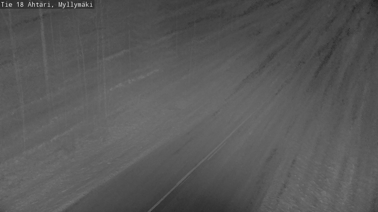 Weather Camera Image Road 18 Ähtäri, Myllymäki, Ähtäri, Etelä-Pohjanmaa