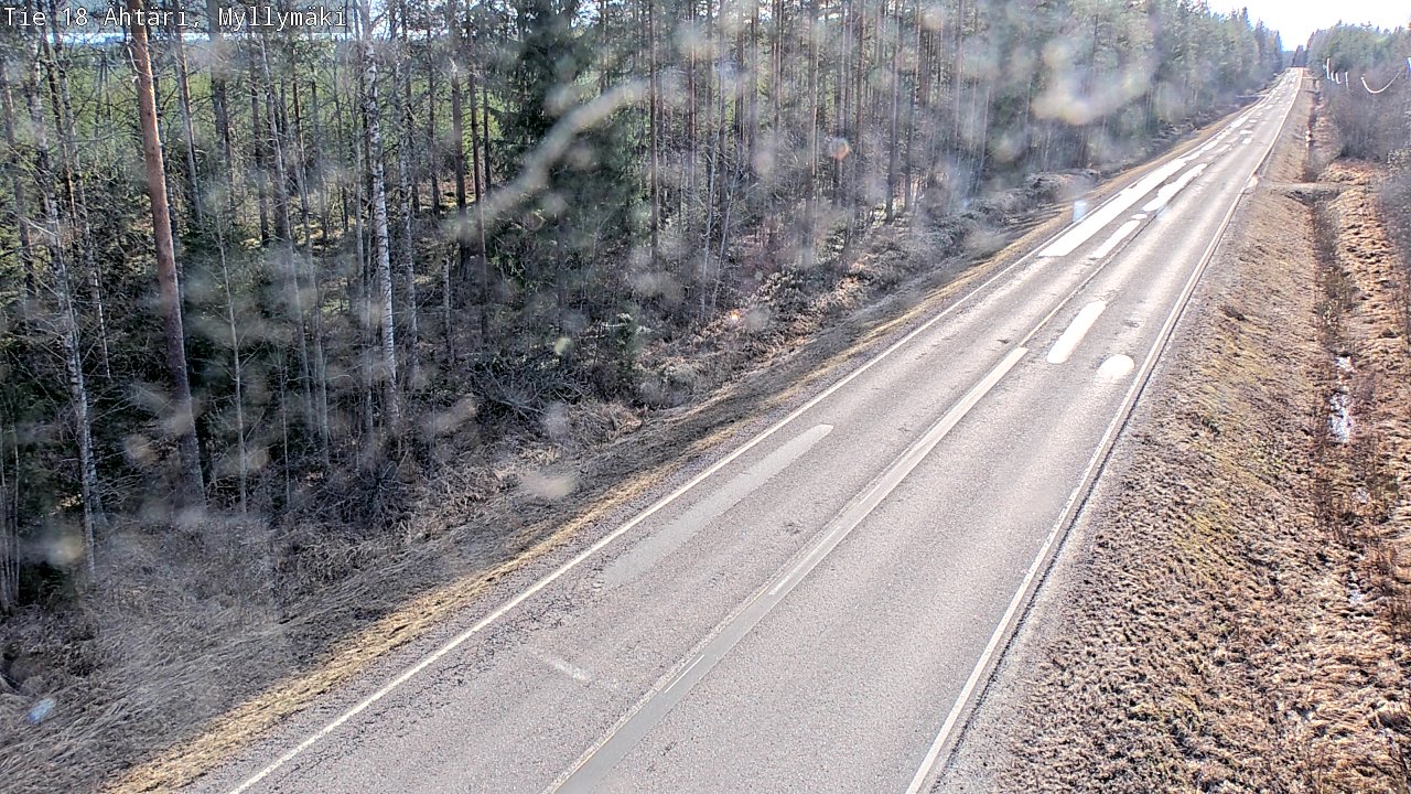 Weather Camera Image Road 18 Ähtäri, Myllymäki, Ähtäri, Etelä-Pohjanmaa