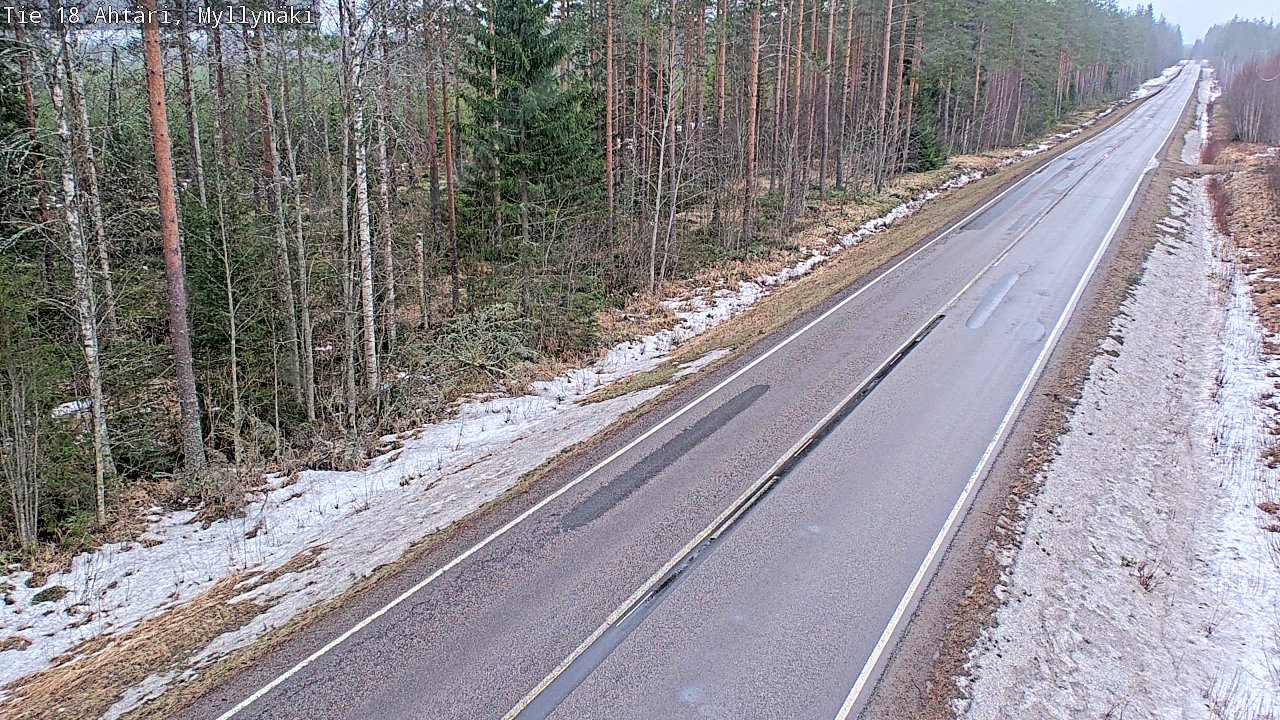 Kelikamerat Kuva Tie 18 Ähtäri, Myllymäki, Ähtäri, Etelä-Pohjanmaa