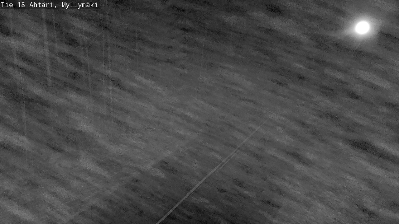 Weather Camera Image Road 18 Ähtäri, Myllymäki, Ähtäri, Etelä-Pohjanmaa