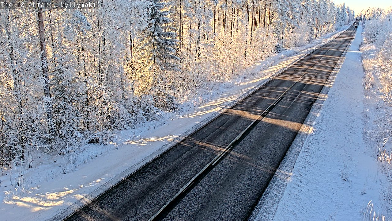 Weather Camera Image Road 18 Ähtäri, Myllymäki, Ähtäri, Etelä-Pohjanmaa