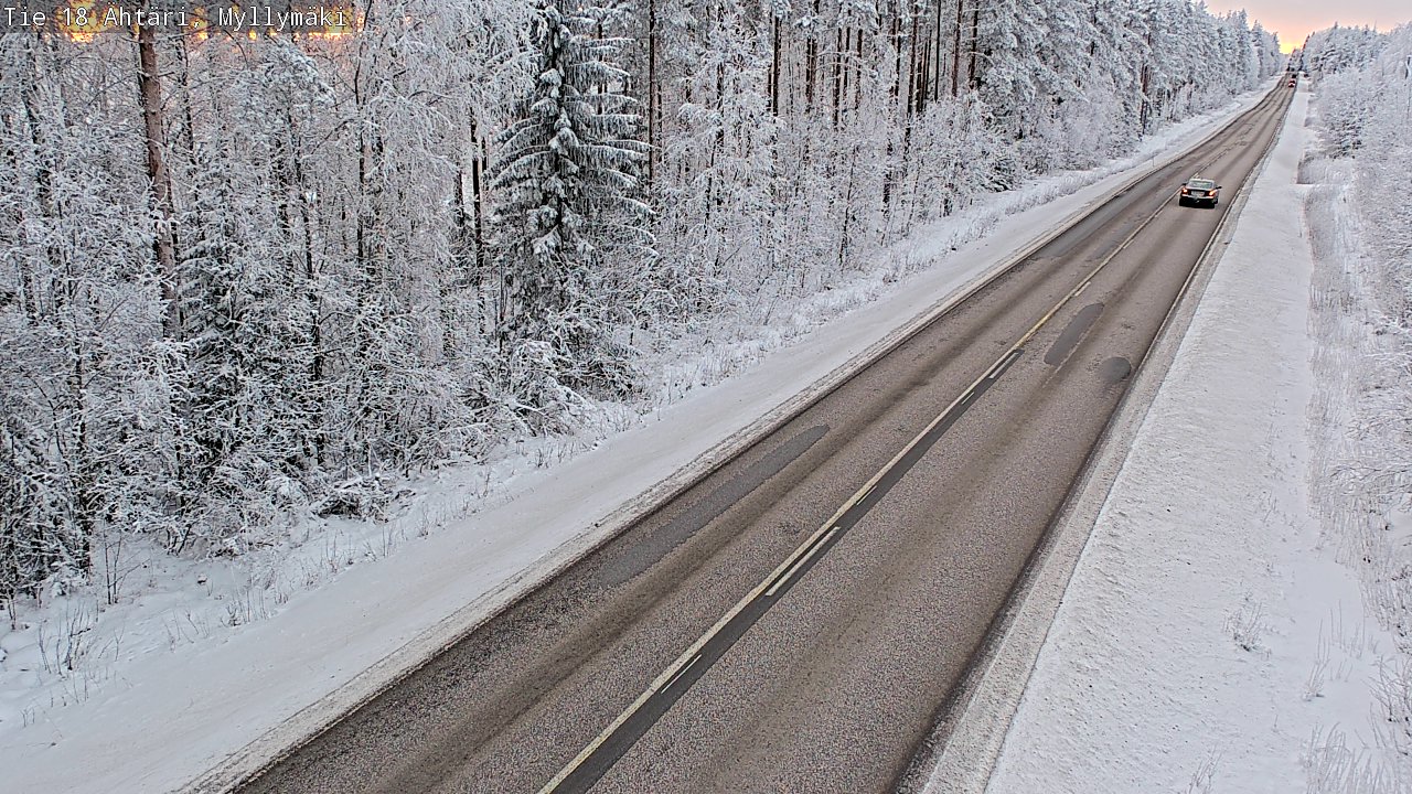 Kelikamerat Kuva Tie 18 Ähtäri, Myllymäki, Ähtäri, Etelä-Pohjanmaa