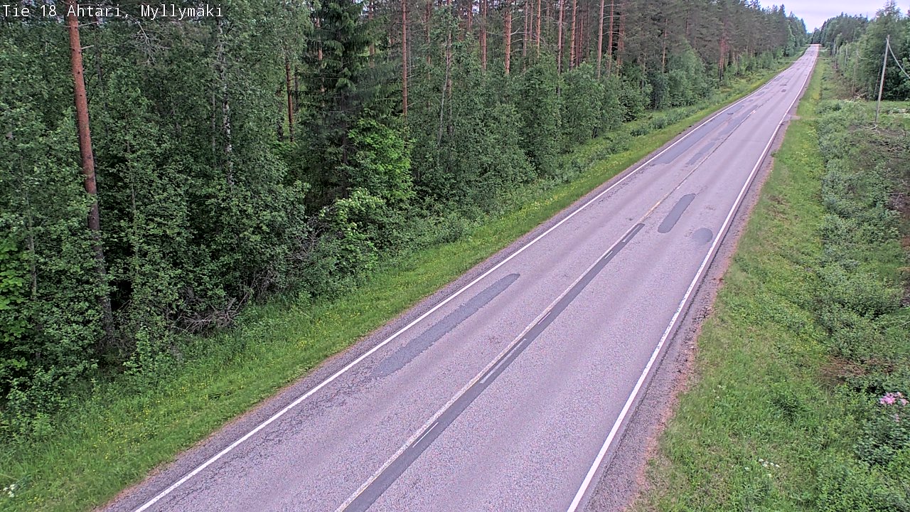 Kelikamerat Kuva Tie 18 Ähtäri, Myllymäki, Ähtäri, Etelä-Pohjanmaa