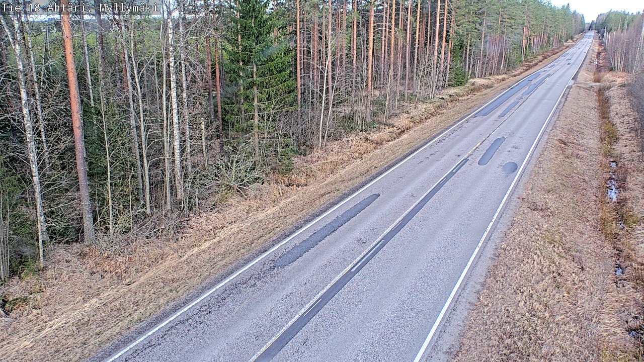 Kelikamerat Kuva Tie 18 Ähtäri, Myllymäki, Ähtäri, Etelä-Pohjanmaa