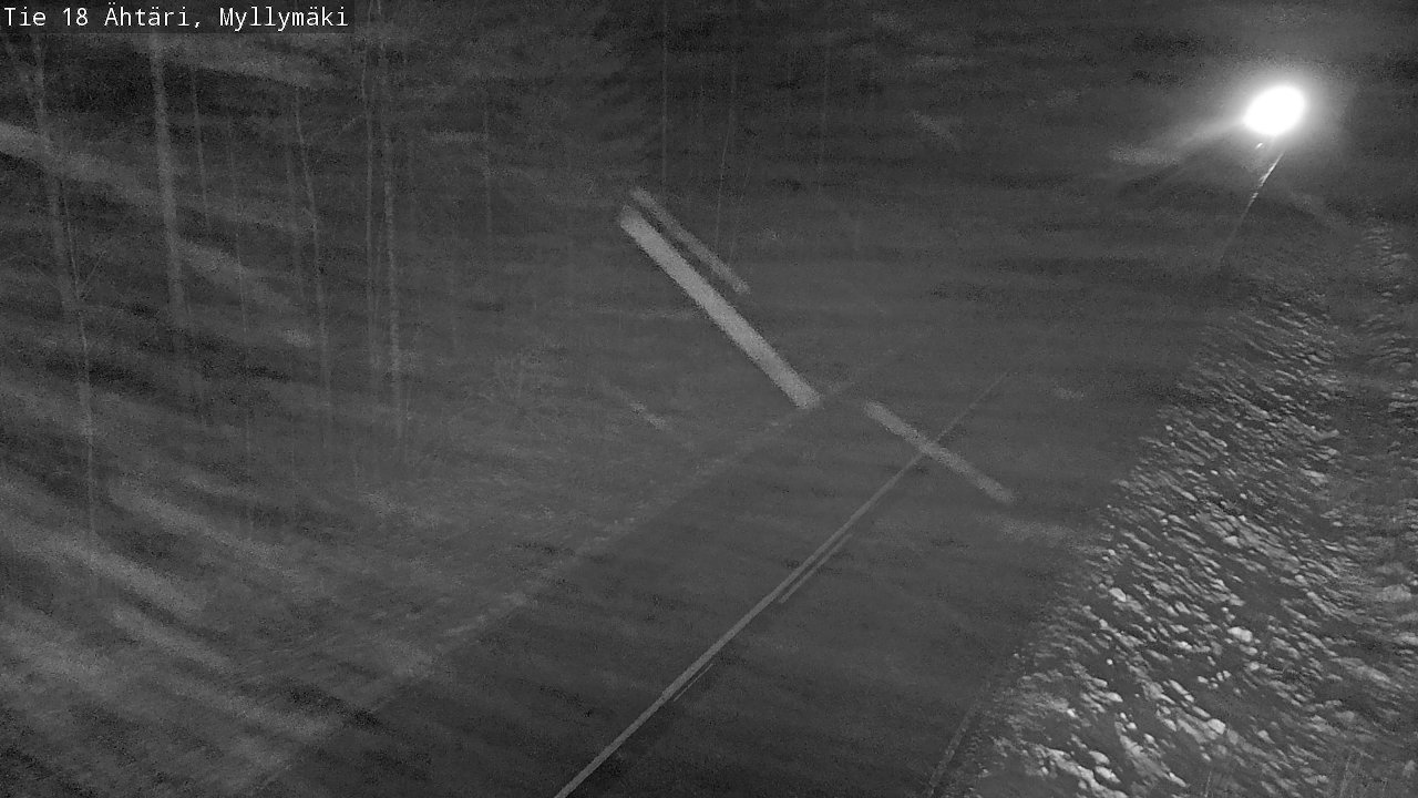 Weather Camera Image Road 18 Ähtäri, Myllymäki, Ähtäri, Etelä-Pohjanmaa
