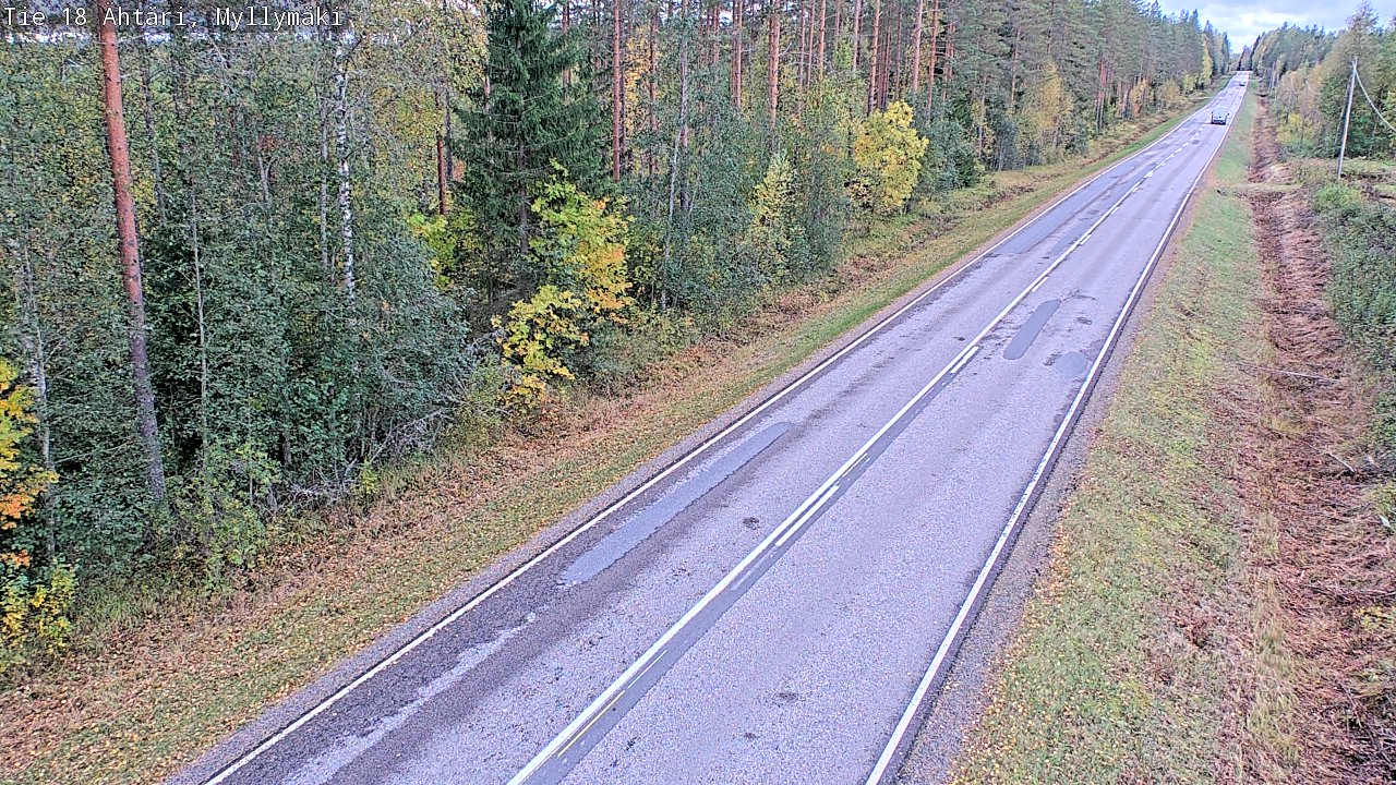 Kelikamerat Kuva Tie 18 Ähtäri, Myllymäki, Ähtäri, Etelä-Pohjanmaa