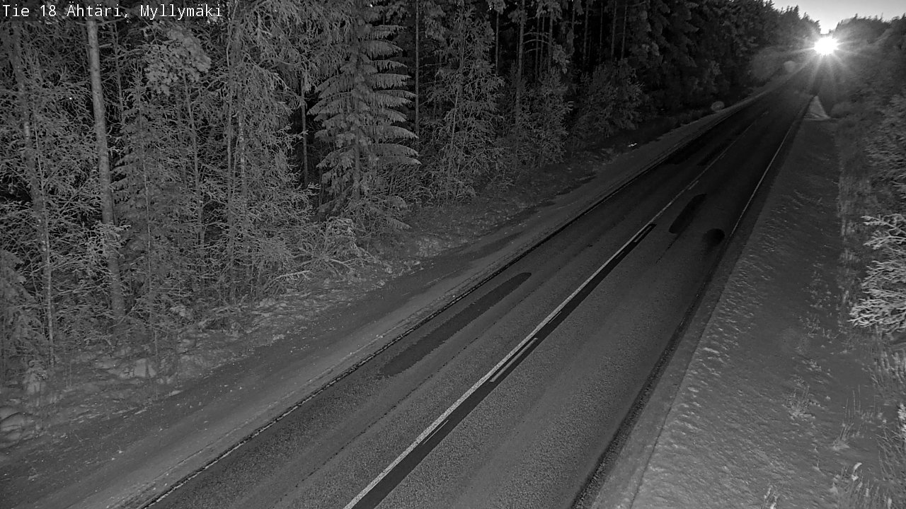 Weather Camera Image Road 18 Ähtäri, Myllymäki, Ähtäri, Etelä-Pohjanmaa