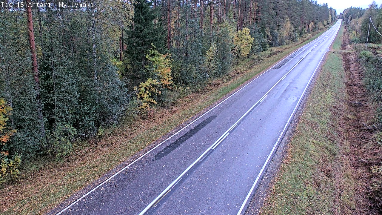 Kelikamerat Kuva Tie 18 Ähtäri, Myllymäki, Ähtäri, Etelä-Pohjanmaa