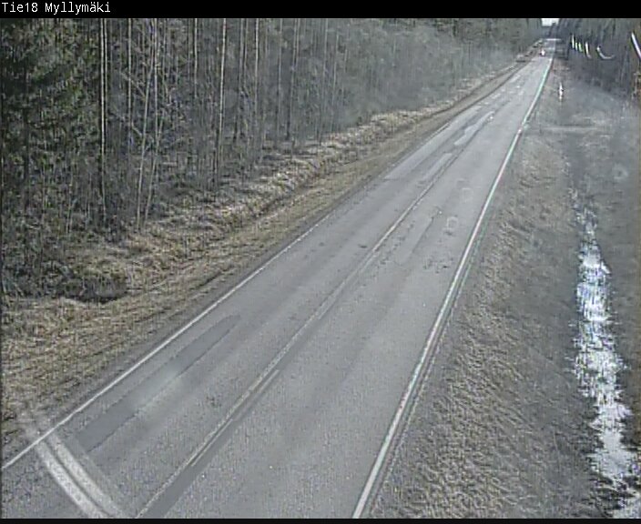 Weather Camera Image Road 18 Ähtäri, Myllymäki, Ähtäri, Etelä-Pohjanmaa
