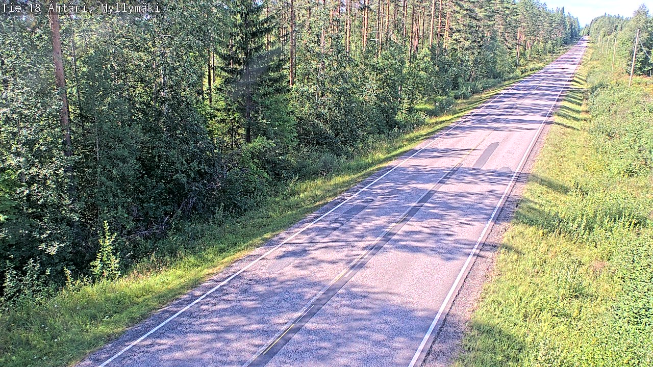 Kelikamerat Kuva Tie 18 Ähtäri, Myllymäki, Ähtäri, Etelä-Pohjanmaa