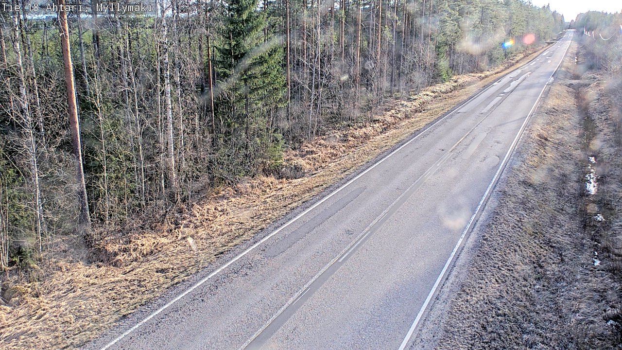 Weather Camera Image Road 18 Ähtäri, Myllymäki, Ähtäri, Etelä-Pohjanmaa