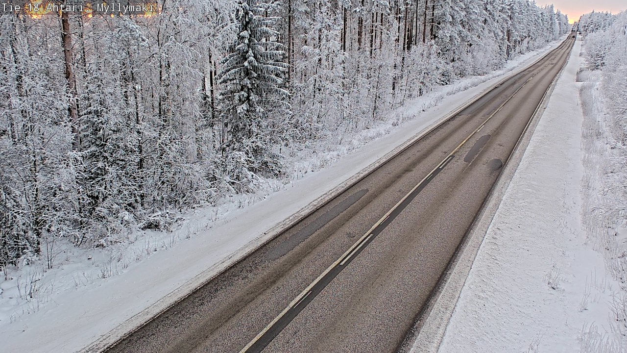 Kelikamerat Kuva Tie 18 Ähtäri, Myllymäki, Ähtäri, Etelä-Pohjanmaa