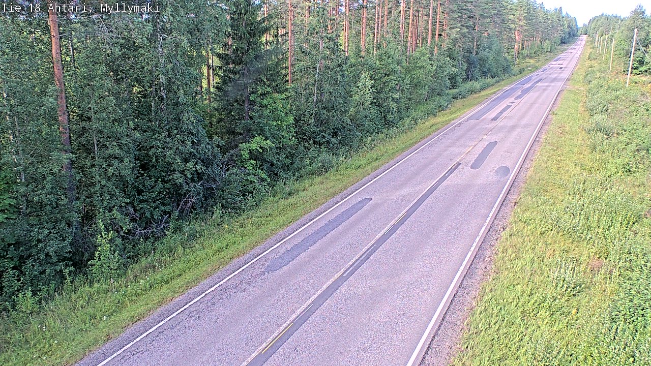 Kelikamerat Kuva Tie 18 Ähtäri, Myllymäki, Ähtäri, Etelä-Pohjanmaa