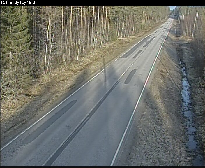 Weather Camera Image Road 18 Ähtäri, Myllymäki, Ähtäri, Etelä-Pohjanmaa