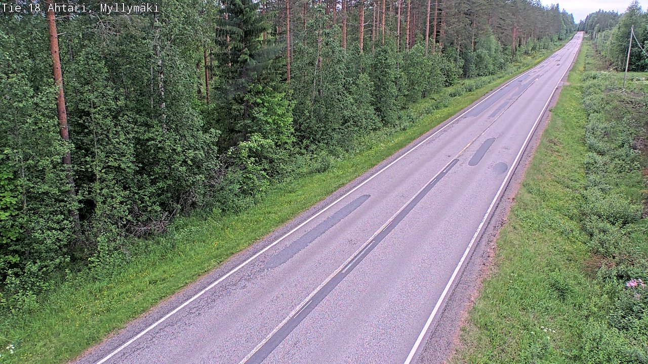 Kelikamerat Kuva Tie 18 Ähtäri, Myllymäki, Ähtäri, Etelä-Pohjanmaa