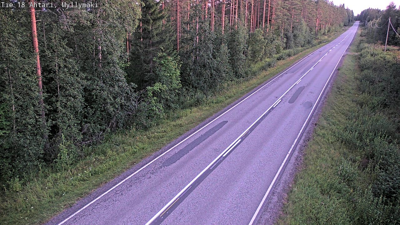 Kelikamerat Kuva Tie 18 Ähtäri, Myllymäki, Ähtäri, Etelä-Pohjanmaa