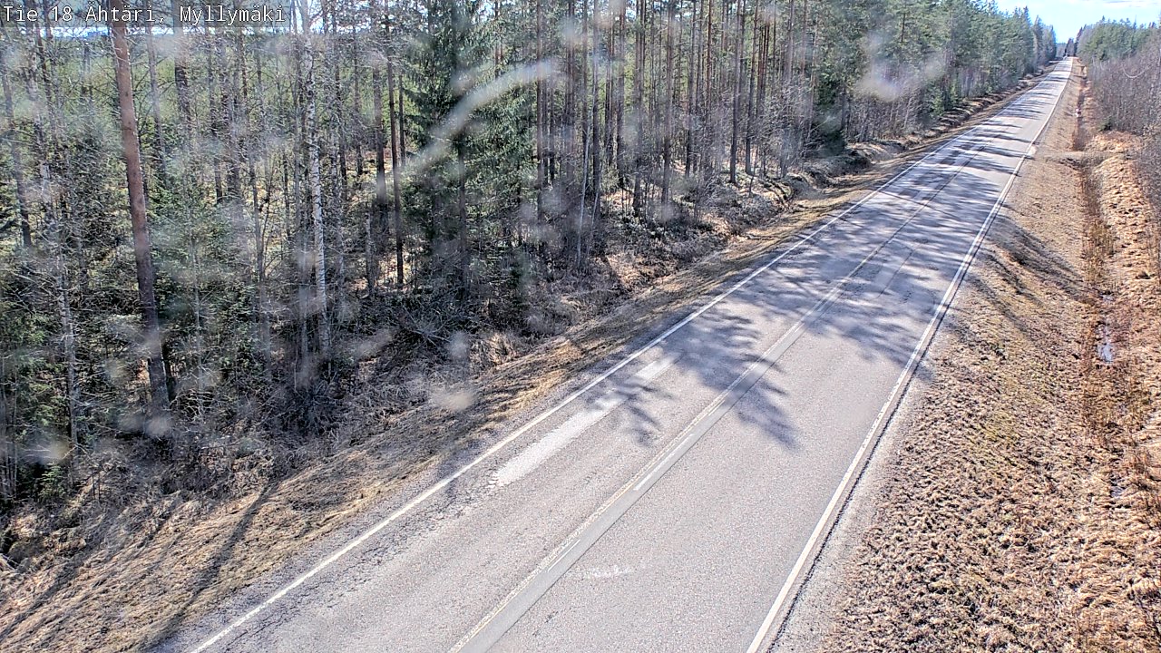 Weather Camera Image Road 18 Ähtäri, Myllymäki, Ähtäri, Etelä-Pohjanmaa