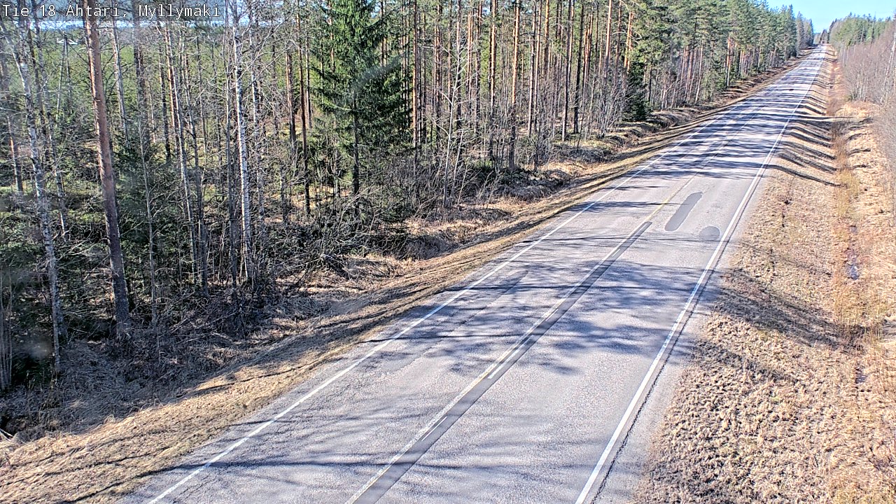 Kelikamerat Kuva Tie 18 Ähtäri, Myllymäki, Ähtäri, Etelä-Pohjanmaa