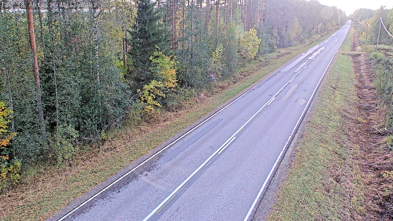 Kelikamerat Kuva Tie 18 Ähtäri, Myllymäki, Ähtäri, Etelä-Pohjanmaa