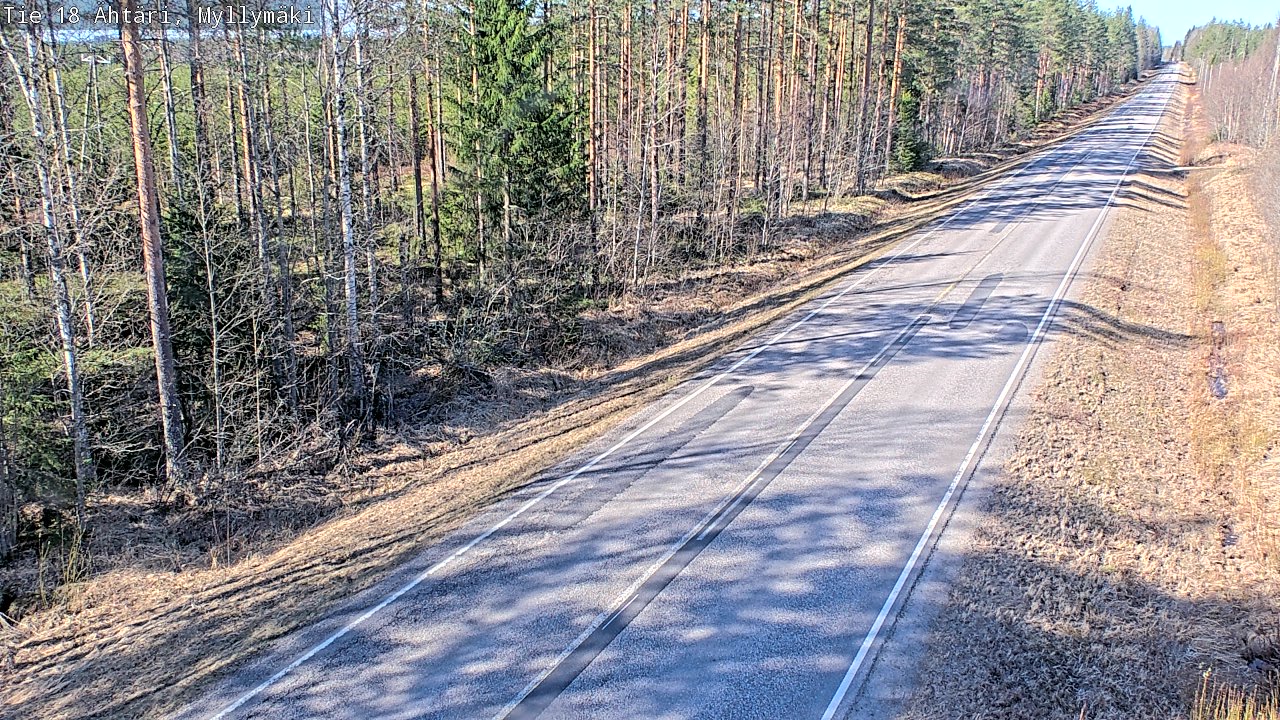 Kelikamerat Kuva Tie 18 Ähtäri, Myllymäki, Ähtäri, Etelä-Pohjanmaa