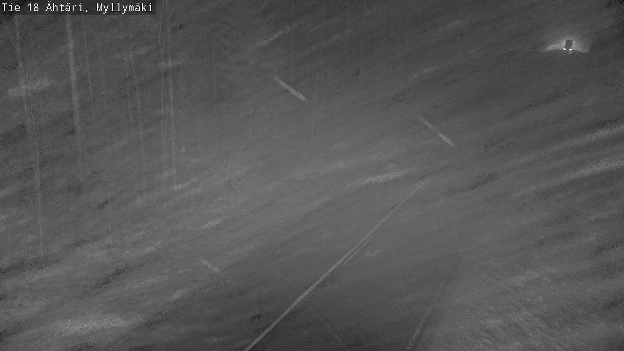 Weather Camera Image Road 18 Ähtäri, Myllymäki, Ähtäri, Etelä-Pohjanmaa