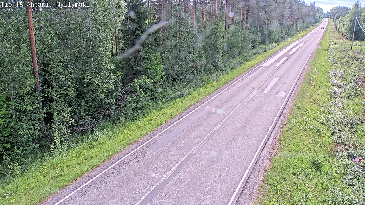 Kelikamerat Kuva Tie 18 Ähtäri, Myllymäki, Ähtäri, Etelä-Pohjanmaa