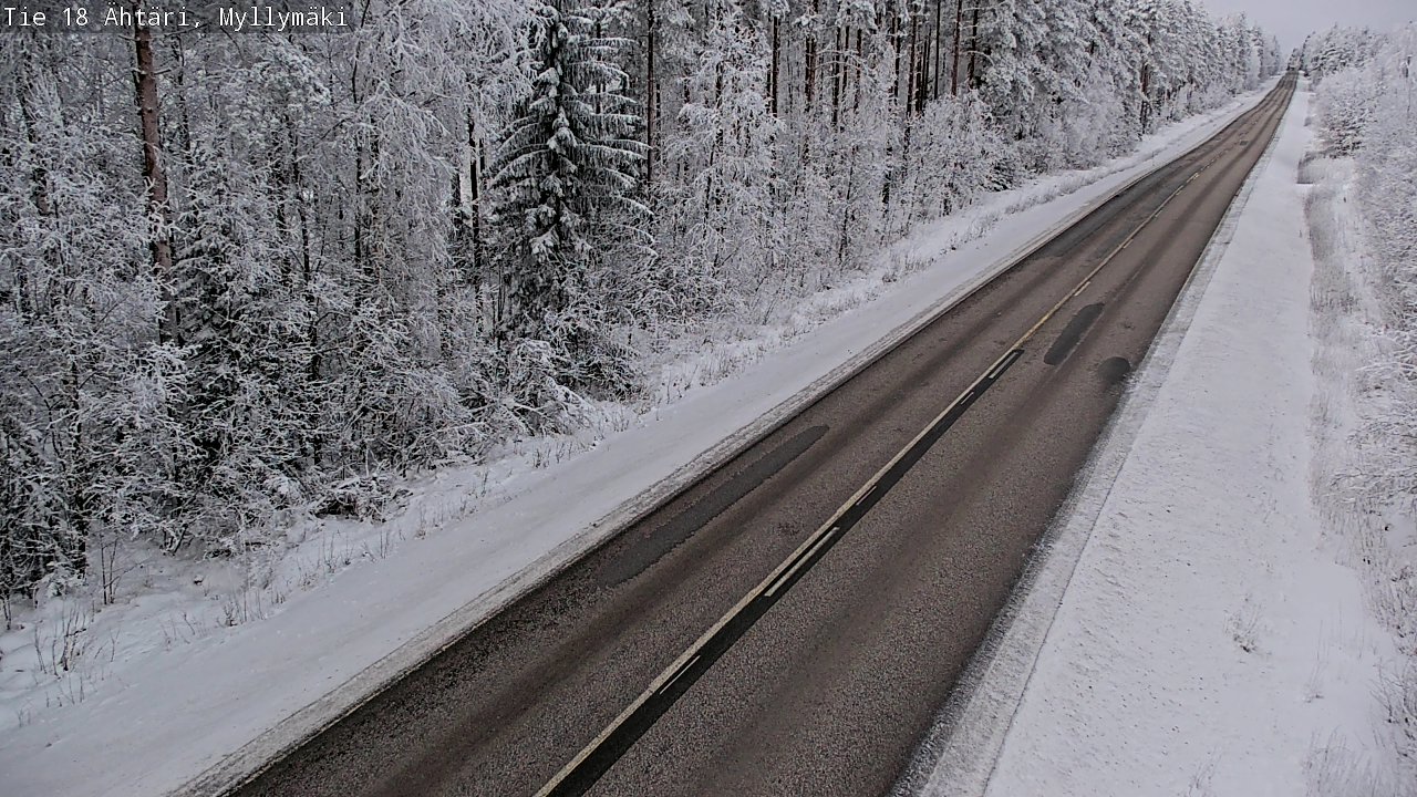 Kelikamerat Kuva Tie 18 Ähtäri, Myllymäki, Ähtäri, Etelä-Pohjanmaa