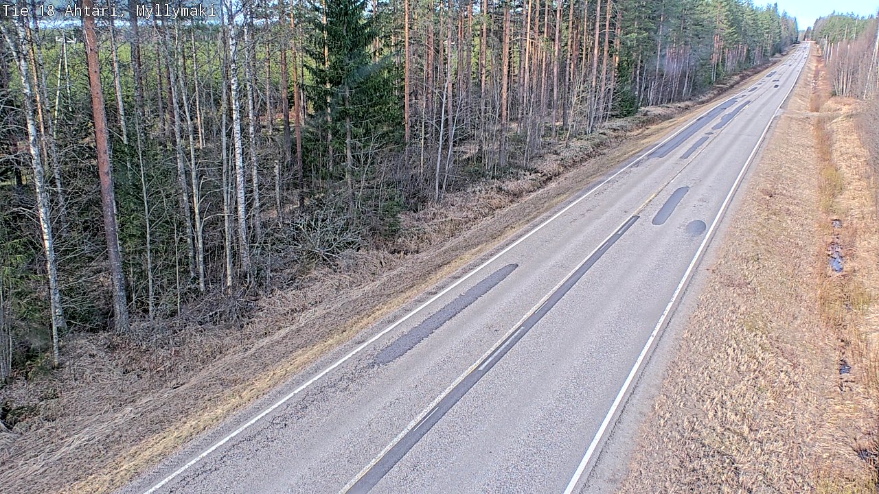 Kelikamerat Kuva Tie 18 Ähtäri, Myllymäki, Ähtäri, Etelä-Pohjanmaa