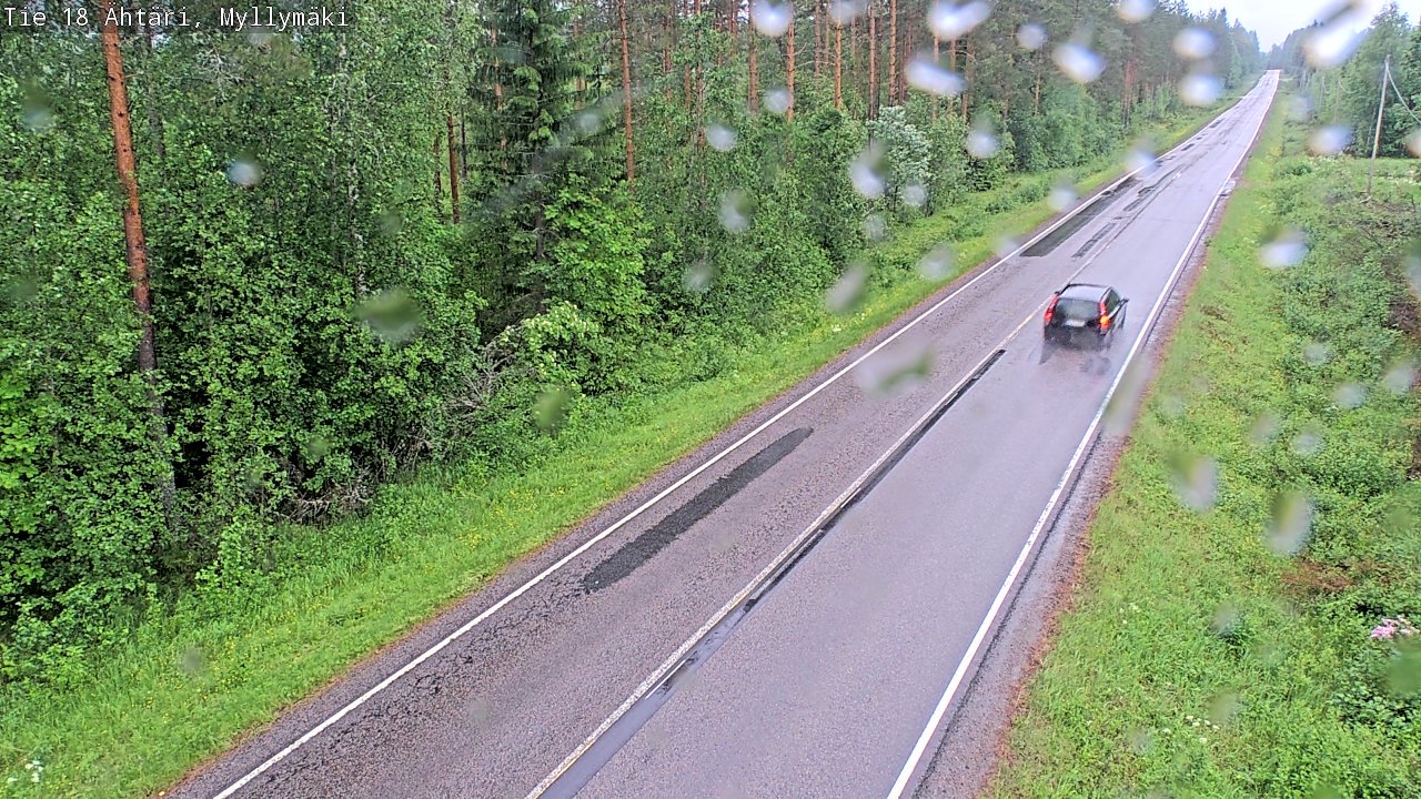 Kelikamerat Kuva Tie 18 Ähtäri, Myllymäki, Ähtäri, Etelä-Pohjanmaa