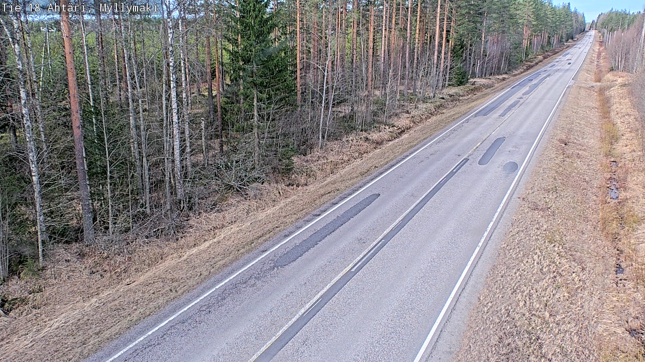 Kelikamerat Kuva Tie 18 Ähtäri, Myllymäki, Ähtäri, Etelä-Pohjanmaa