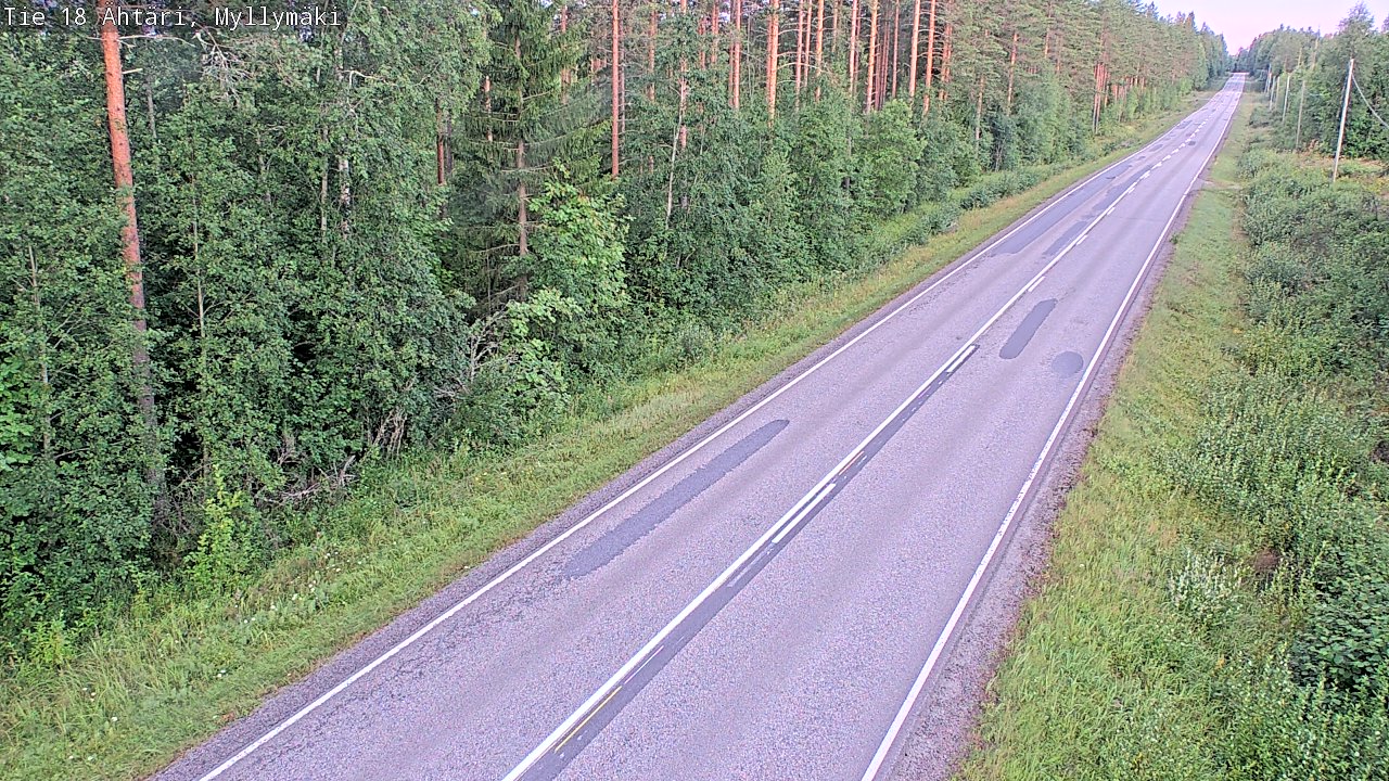Kelikamerat Kuva Tie 18 Ähtäri, Myllymäki, Ähtäri, Etelä-Pohjanmaa