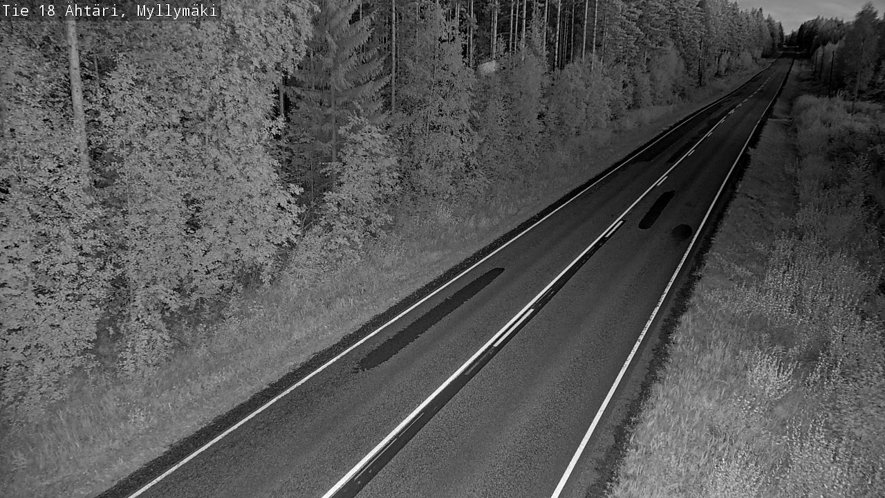 Kelikamerat Kuva Tie 18 Ähtäri, Myllymäki, Ähtäri, Etelä-Pohjanmaa