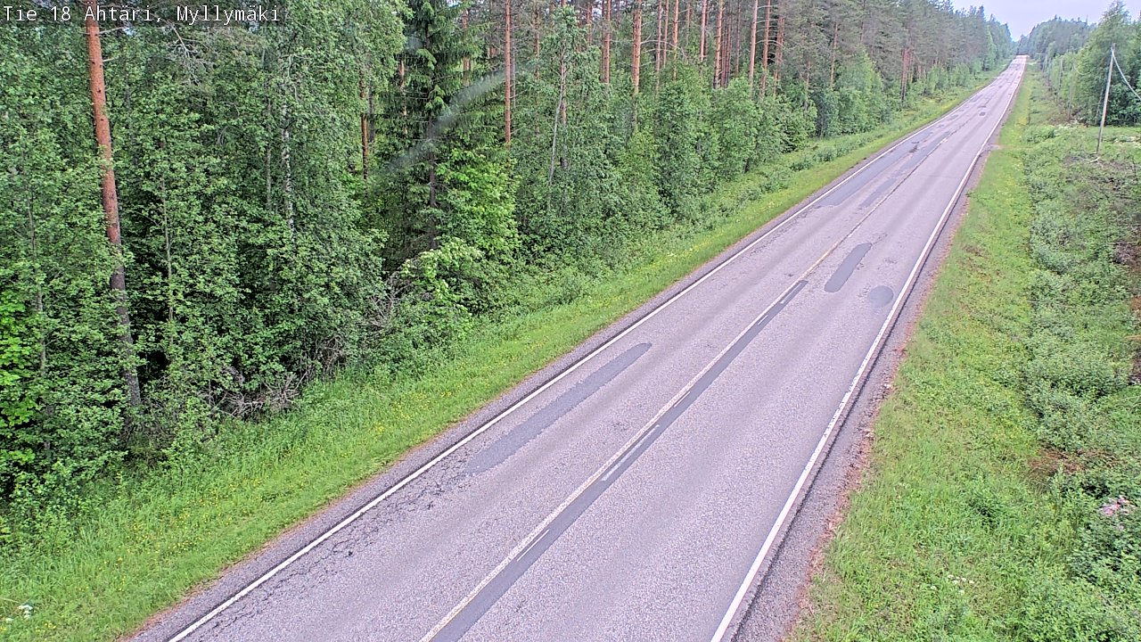 Kelikamerat Kuva Tie 18 Ähtäri, Myllymäki, Ähtäri, Etelä-Pohjanmaa