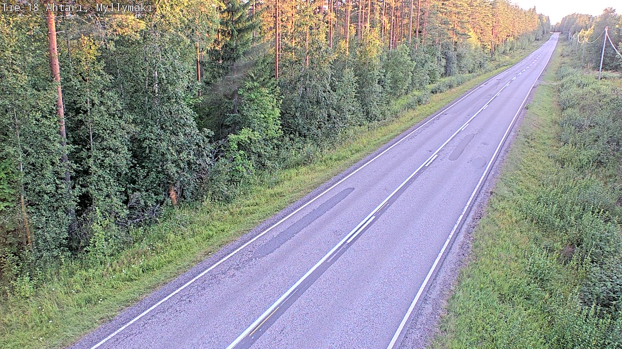 Kelikamerat Kuva Tie 18 Ähtäri, Myllymäki, Ähtäri, Etelä-Pohjanmaa