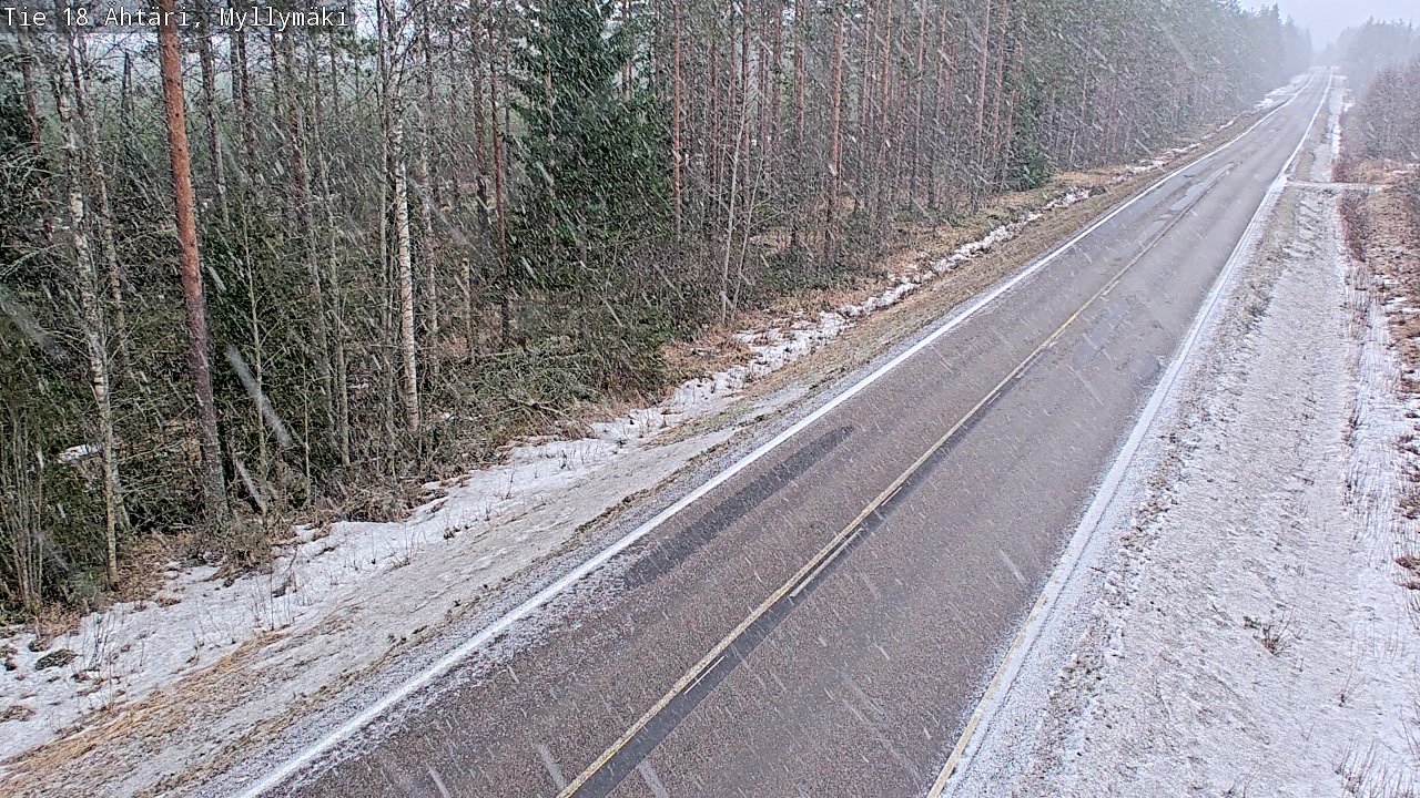 Kelikamerat Kuva Tie 18 Ähtäri, Myllymäki, Ähtäri, Etelä-Pohjanmaa