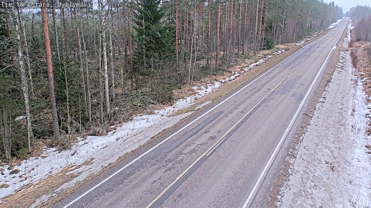 Kelikamerat Kuva Tie 18 Ähtäri, Myllymäki, Ähtäri, Etelä-Pohjanmaa