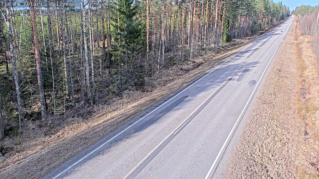Kelikamerat Kuva Tie 18 Ähtäri, Myllymäki, Ähtäri, Etelä-Pohjanmaa