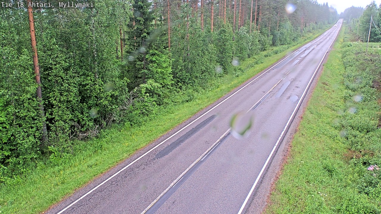 Kelikamerat Kuva Tie 18 Ähtäri, Myllymäki, Ähtäri, Etelä-Pohjanmaa