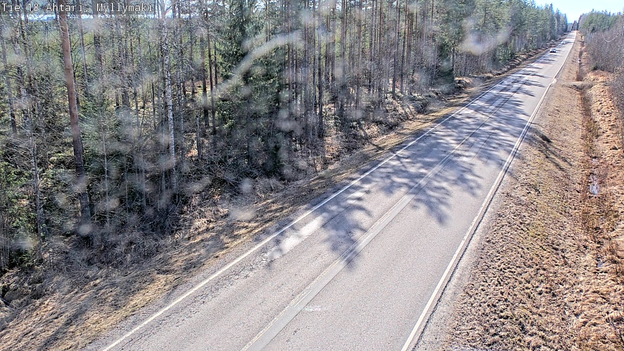 Weather Camera Image Road 18 Ähtäri, Myllymäki, Ähtäri, Etelä-Pohjanmaa