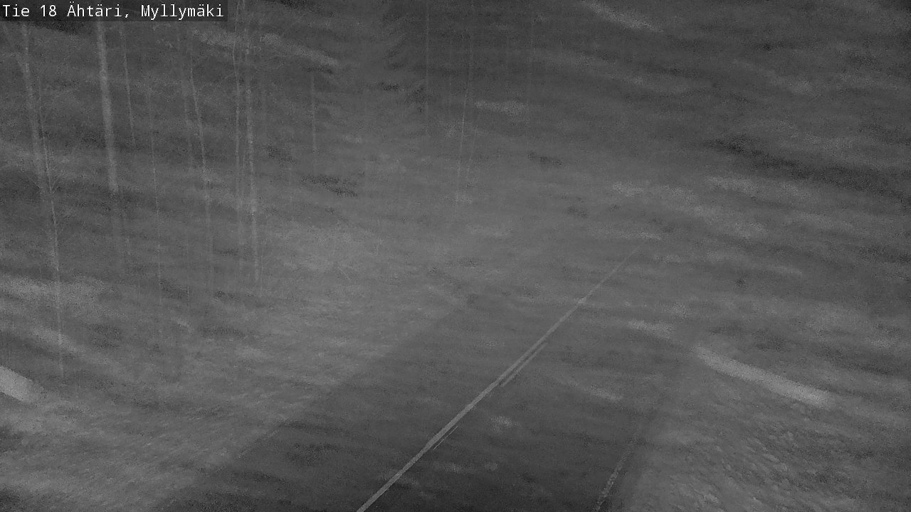 Weather Camera Image Road 18 Ähtäri, Myllymäki, Ähtäri, Etelä-Pohjanmaa