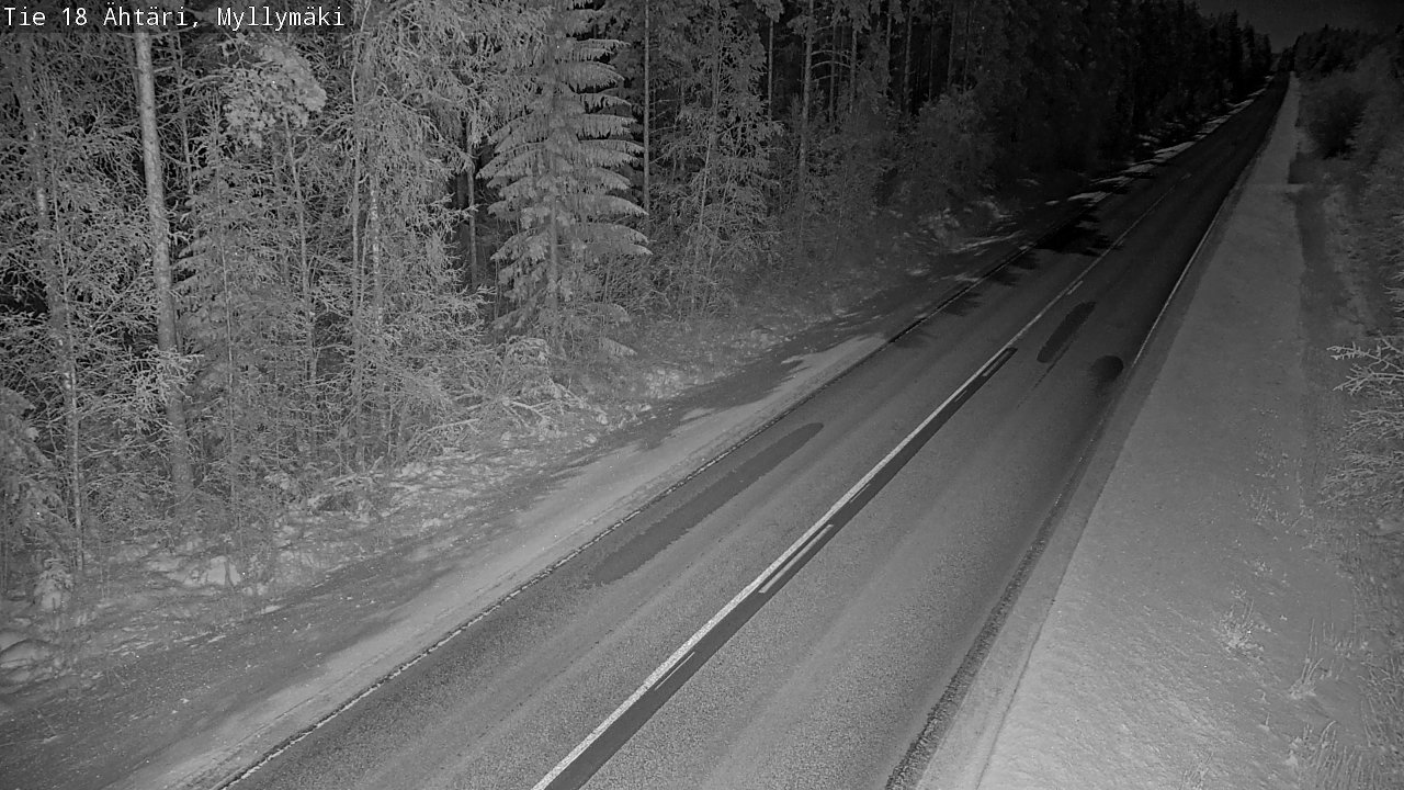 Weather Camera Image Väg 18 Etseri, Myllymäki, Ähtäri, Etelä-Pohjanmaa