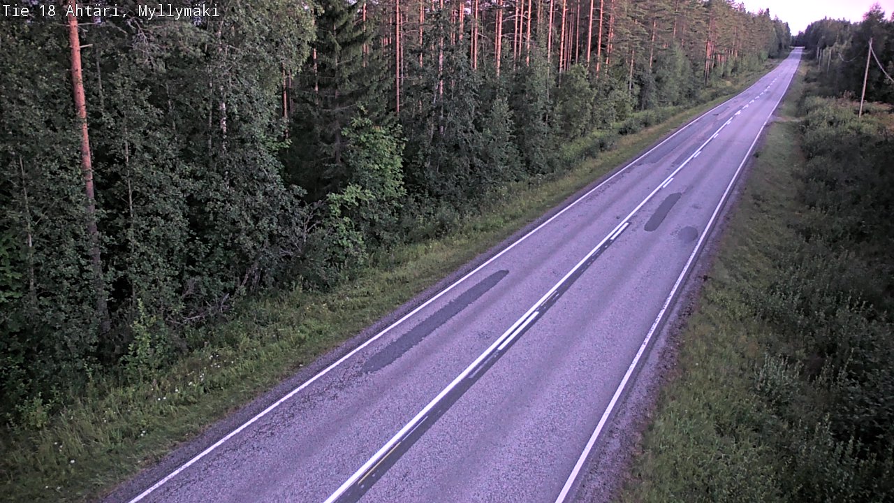 Kelikamerat Kuva Tie 18 Ähtäri, Myllymäki, Ähtäri, Etelä-Pohjanmaa