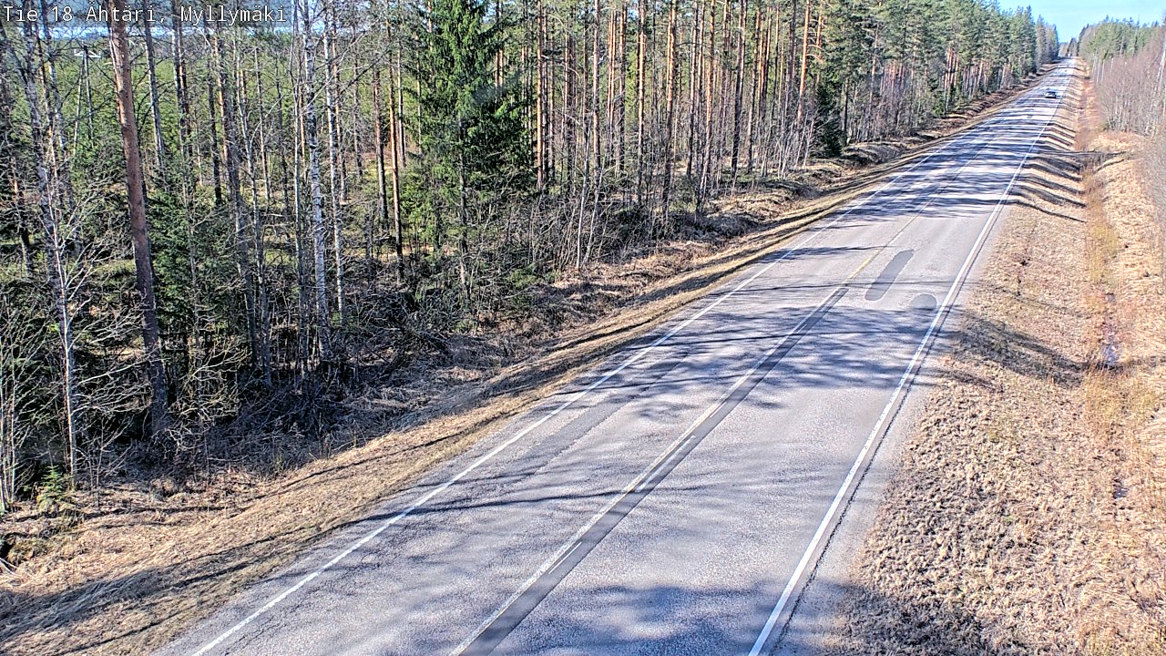 Kelikamerat Kuva Tie 18 Ähtäri, Myllymäki, Ähtäri, Etelä-Pohjanmaa