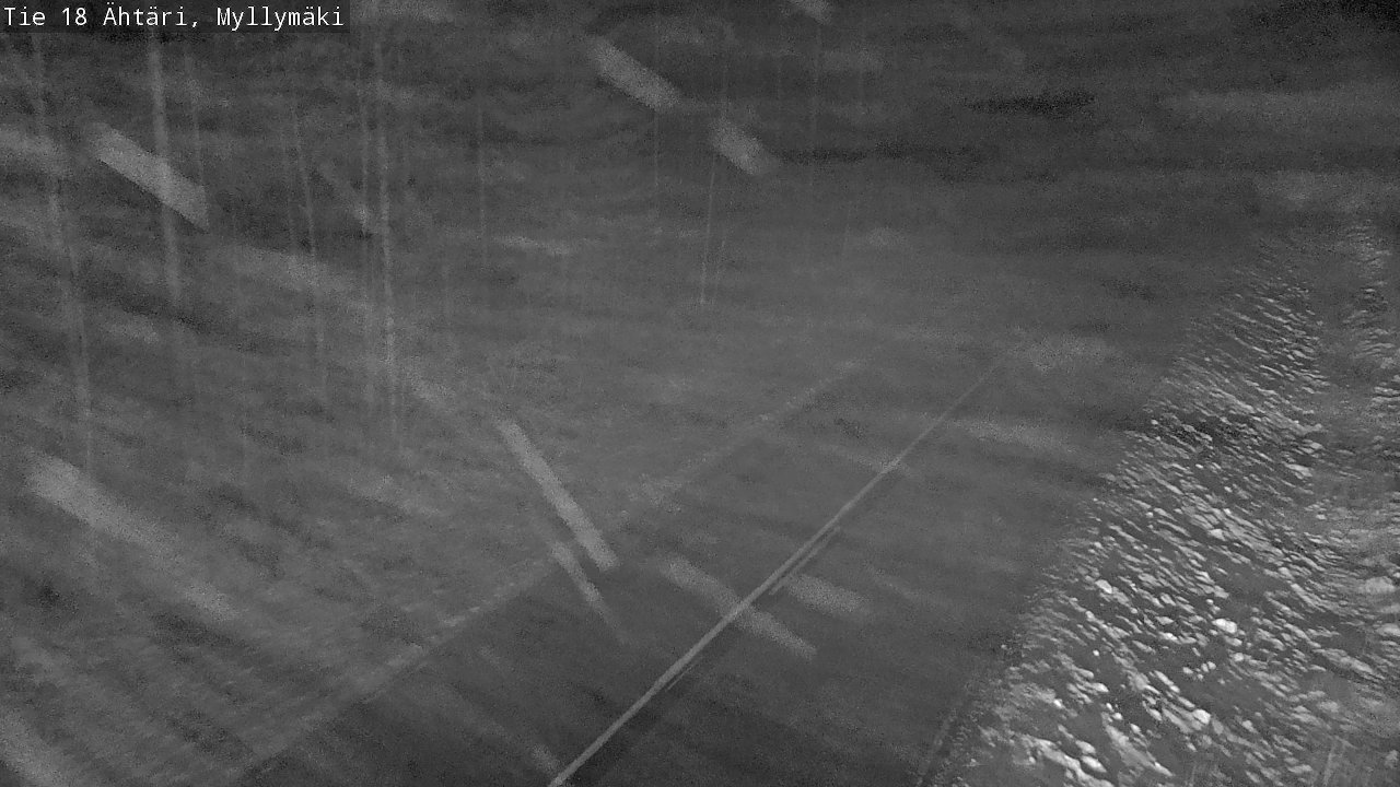 Weather Camera Image Road 18 Ähtäri, Myllymäki, Ähtäri, Etelä-Pohjanmaa