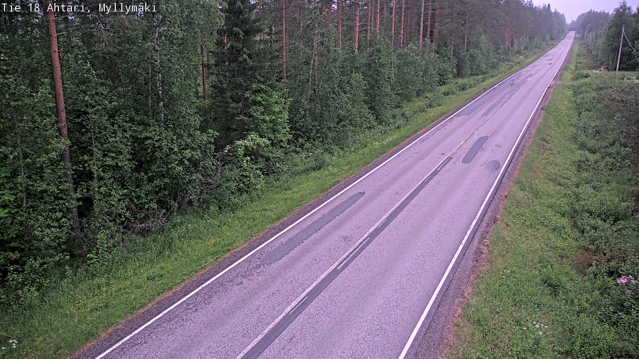 Kelikamerat Kuva Tie 18 Ähtäri, Myllymäki, Ähtäri, Etelä-Pohjanmaa
