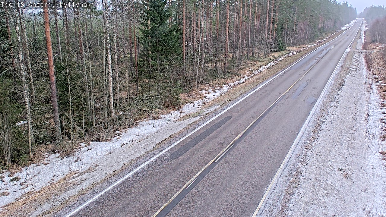 Kelikamerat Kuva Tie 18 Ähtäri, Myllymäki, Ähtäri, Etelä-Pohjanmaa