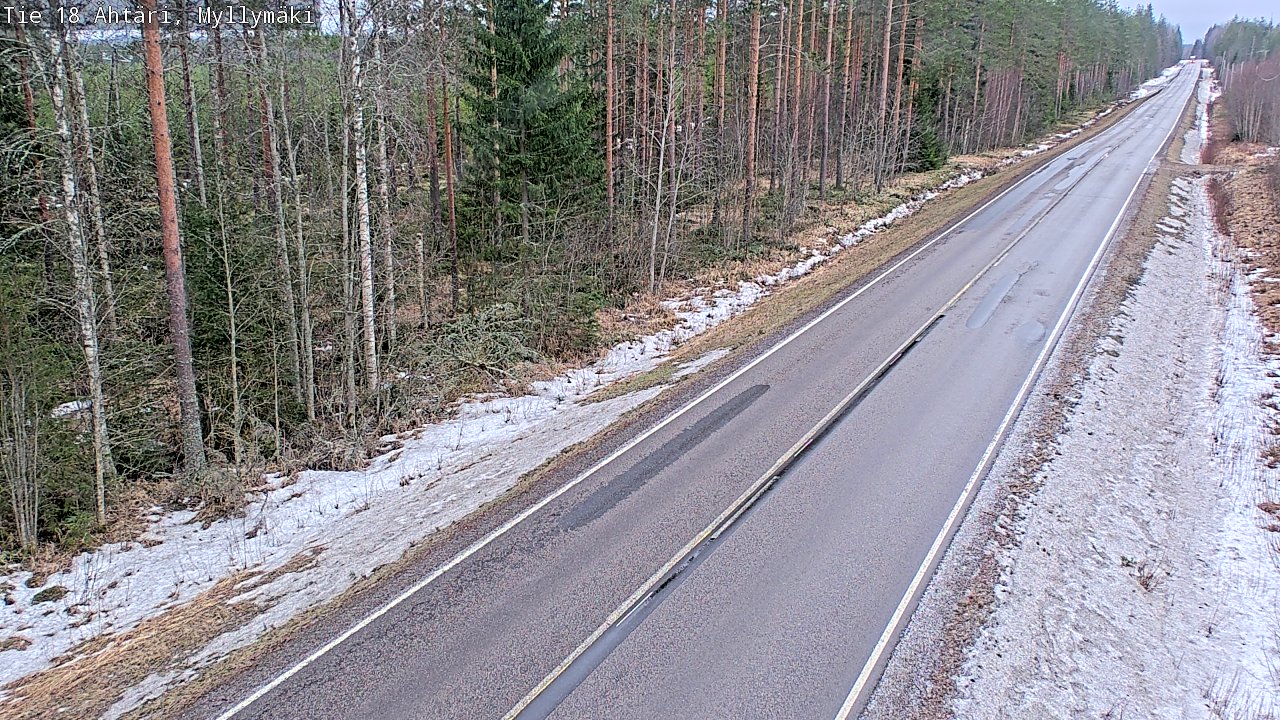 Kelikamerat Kuva Tie 18 Ähtäri, Myllymäki, Ähtäri, Etelä-Pohjanmaa