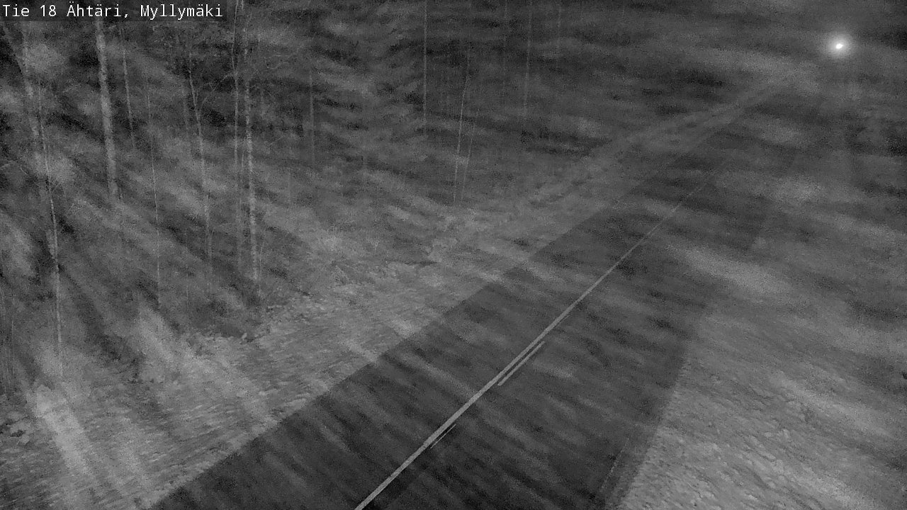 Weather Camera Image Road 18 Ähtäri, Myllymäki, Ähtäri, Etelä-Pohjanmaa