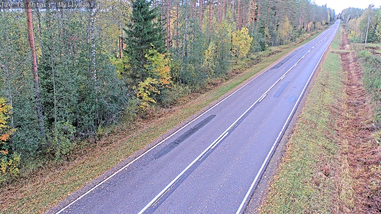 Kelikamerat Kuva Tie 18 Ähtäri, Myllymäki, Ähtäri, Etelä-Pohjanmaa